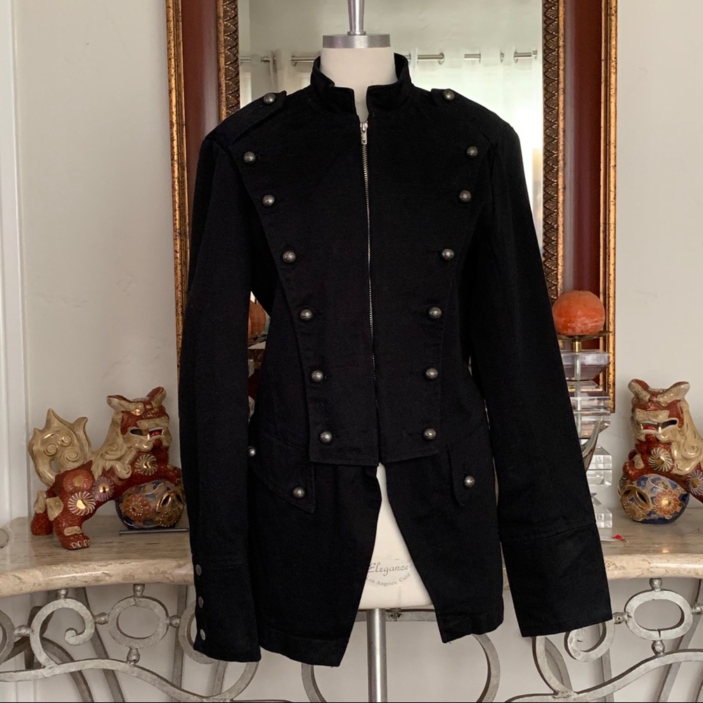 Vtg Tripp NYC x Daang Goodman Sz S Black Military